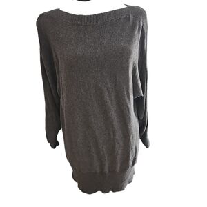 Alfani Charcoal Knit Top